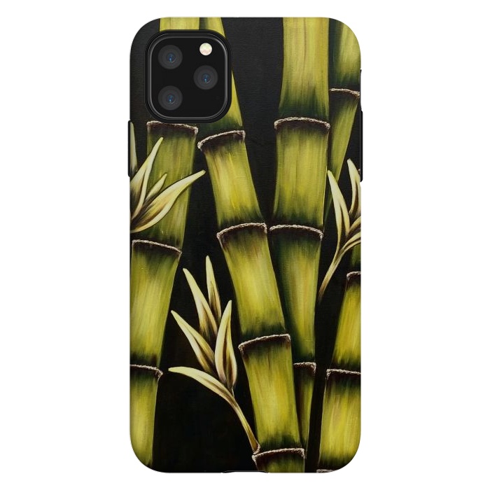 iPhone 11 Pro Max StrongFit Bamboo by Denise Cassidy Wood