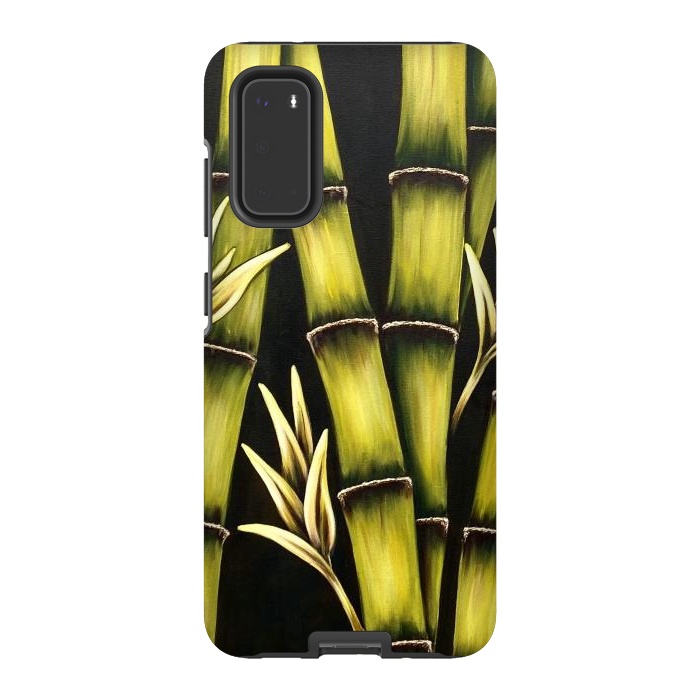 Galaxy S20 StrongFit Bamboo by Denise Cassidy Wood