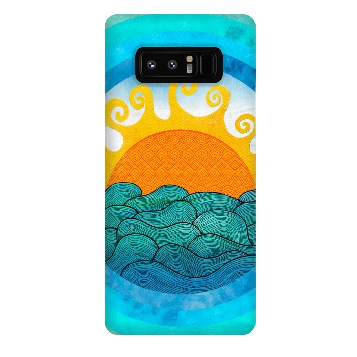 Galaxy Note 8 StrongFit A Happy Day III by Pom Graphic Design