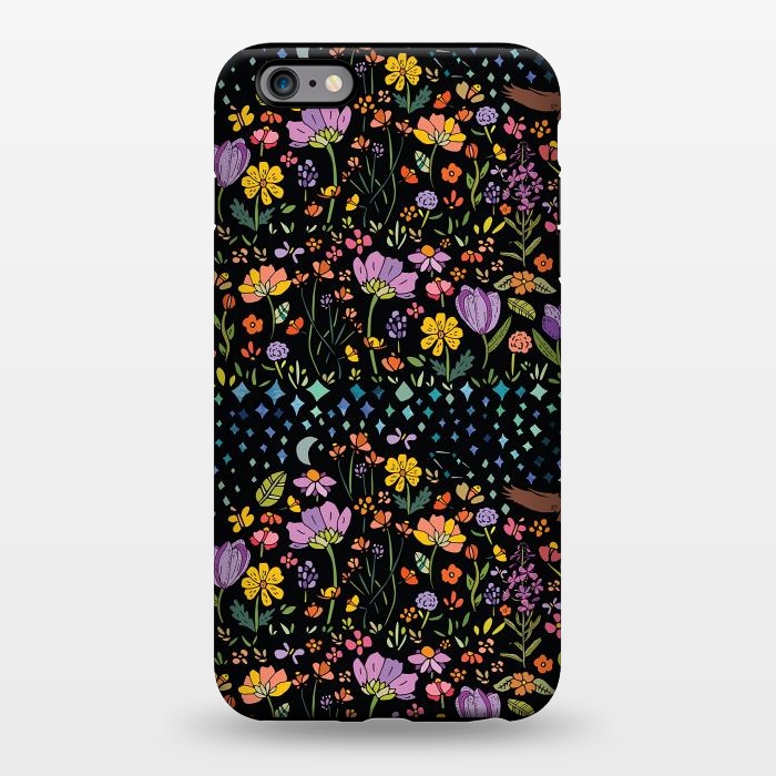 iPhone 6/6s plus StrongFit Whimsical Night Forest by Pom Graphic Design