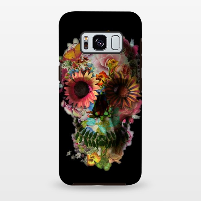 Galaxy S8 plus StrongFit Skull 2 Black by Ali Gulec