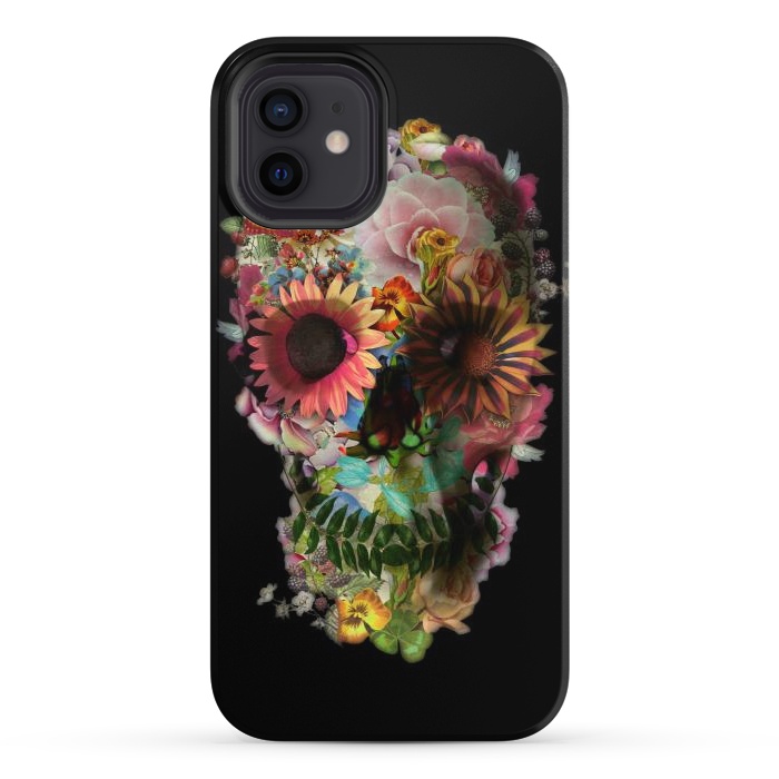 iPhone 12 StrongFit Skull 2 Black por Ali Gulec