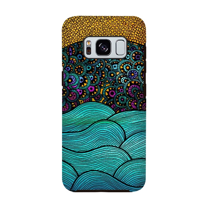 Galaxy S8 StrongFit oceania big by Pom Graphic Design