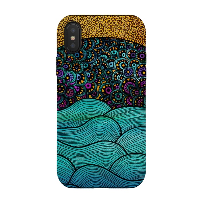 iPhone Xs / X StrongFit oceania big by Pom Graphic Design