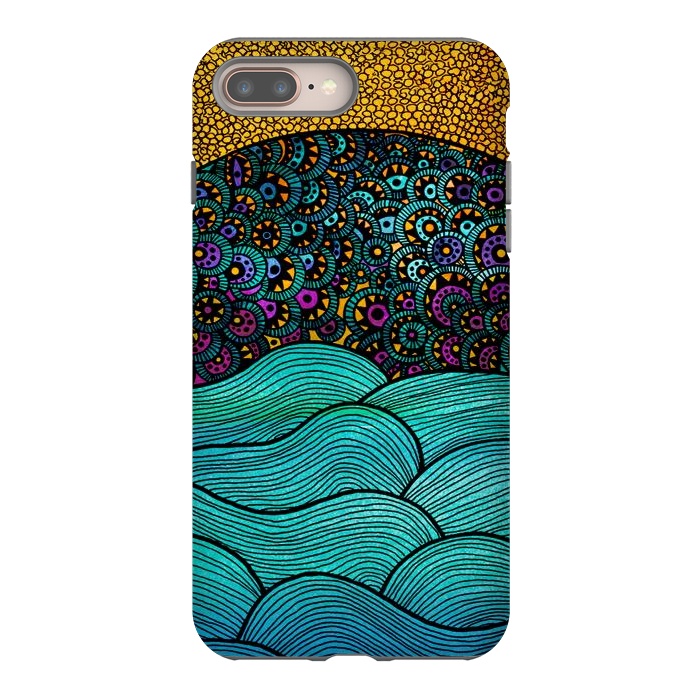 iPhone 8 plus StrongFit oceania big by Pom Graphic Design