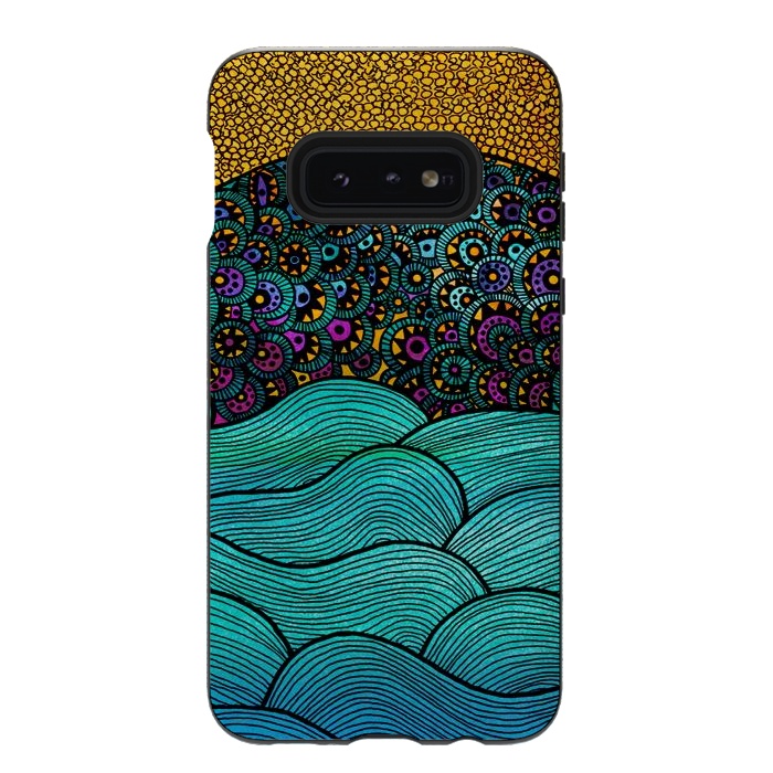 Galaxy S10e StrongFit oceania big by Pom Graphic Design