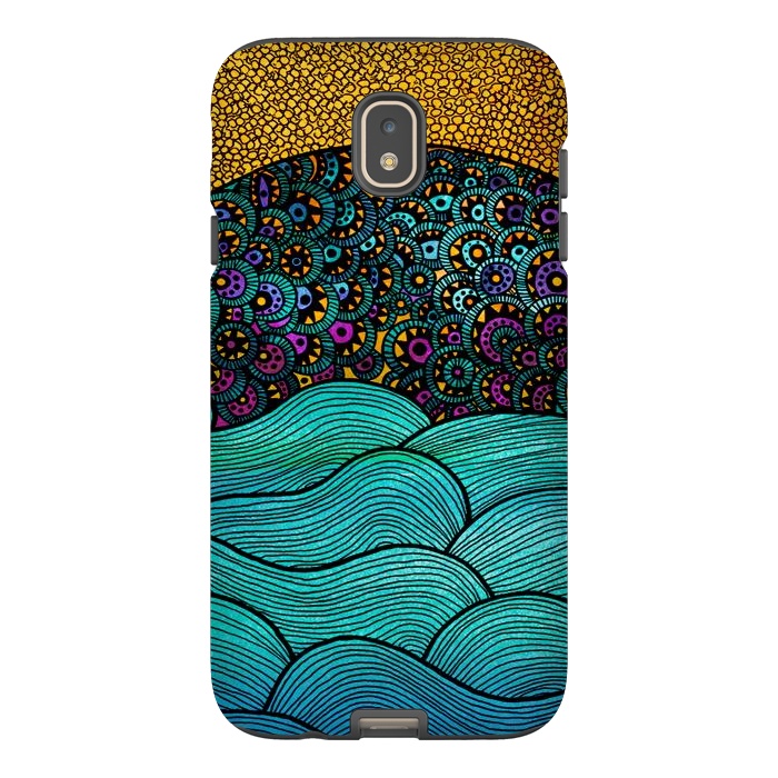 Galaxy J7 StrongFit oceania big by Pom Graphic Design