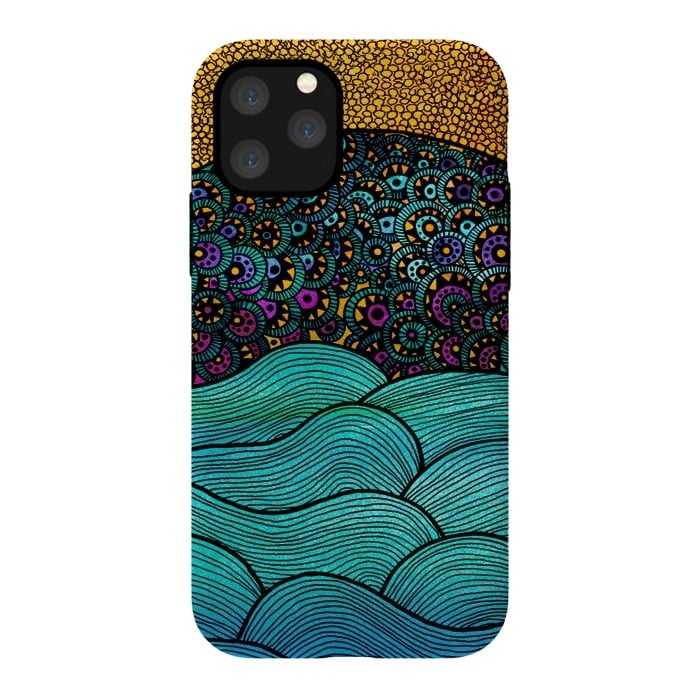 iPhone 11 Pro StrongFit oceania big by Pom Graphic Design