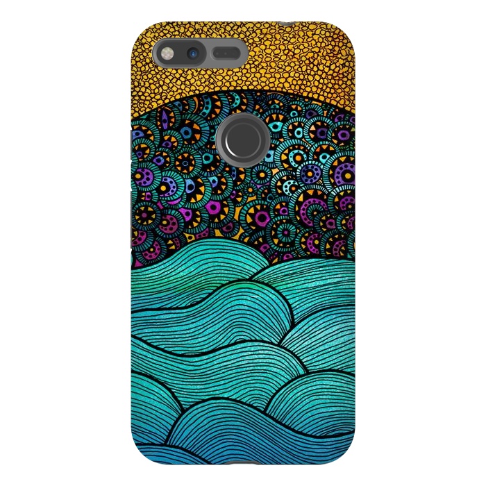 Pixel XL StrongFit oceania big by Pom Graphic Design