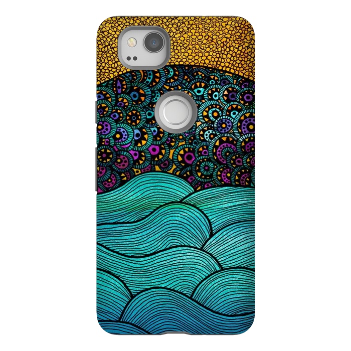 Pixel 2 StrongFit oceania big by Pom Graphic Design