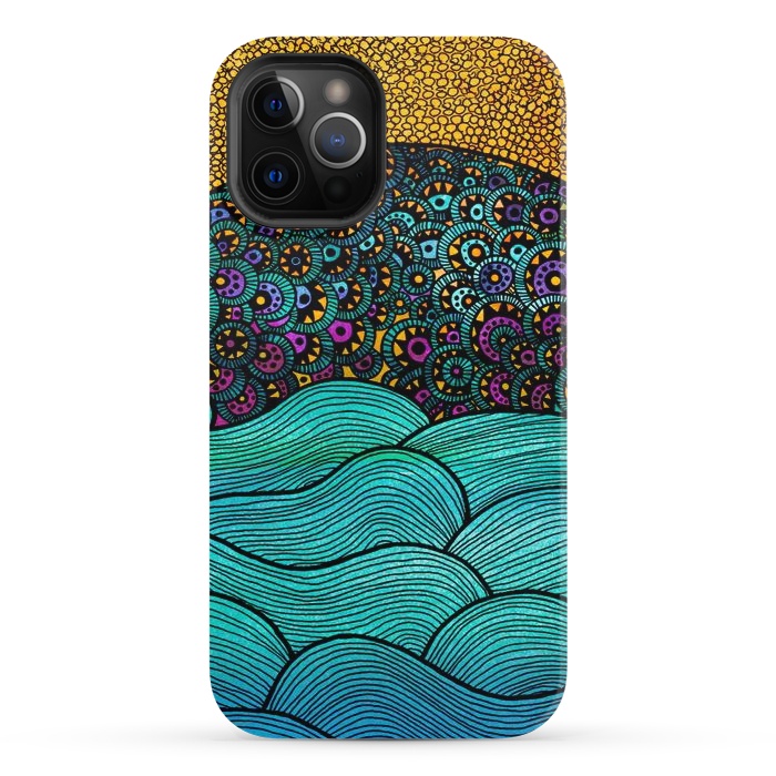 iPhone 12 Pro StrongFit oceania big by Pom Graphic Design