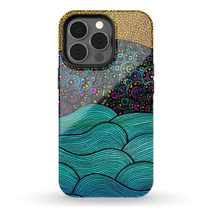 iPhone 13 pro StrongFit oceania big by Pom Graphic Design