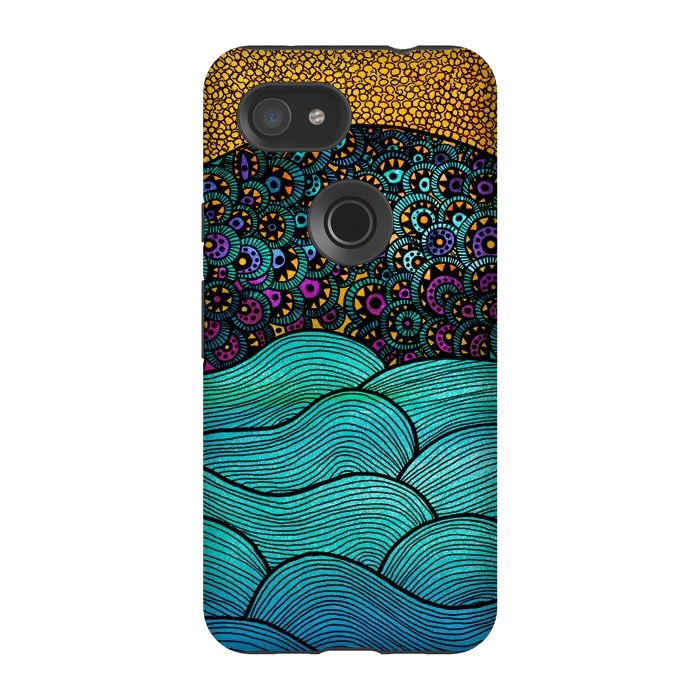 Pixel 3A StrongFit oceania big by Pom Graphic Design