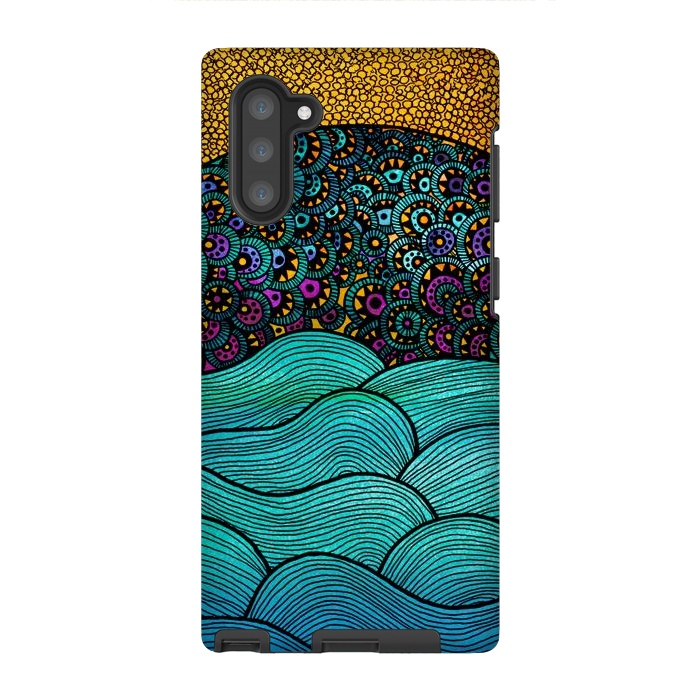Galaxy Note 10 StrongFit oceania big by Pom Graphic Design