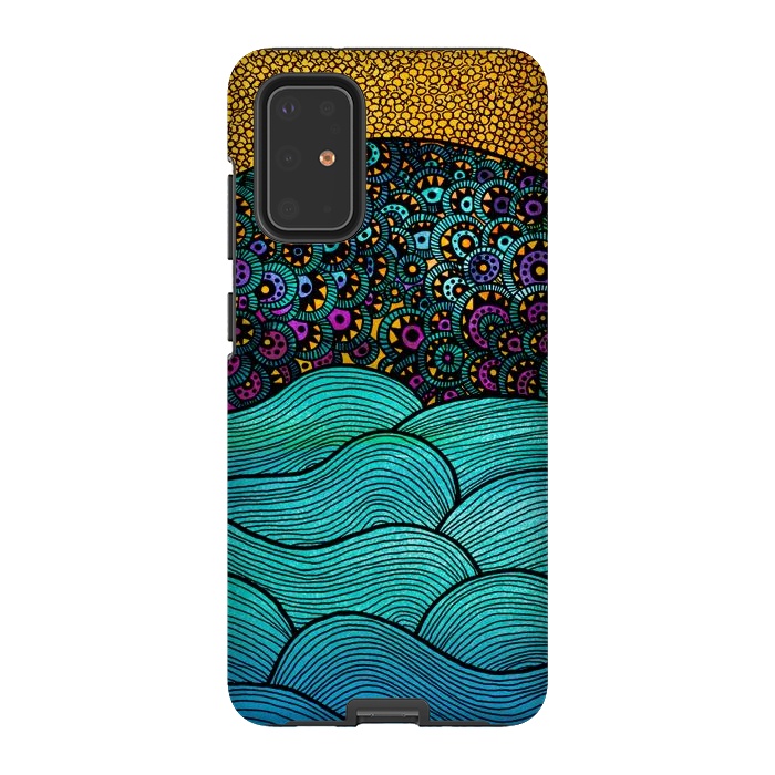 Galaxy S20 Plus StrongFit oceania big by Pom Graphic Design
