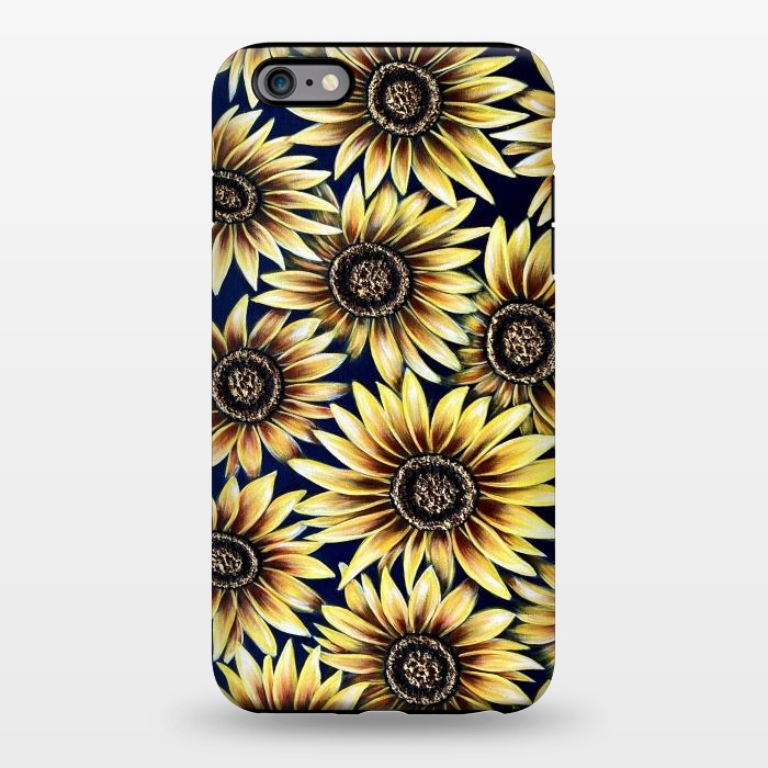 iPhone 6/6s plus StrongFit Sunflowers by Denise Cassidy Wood
