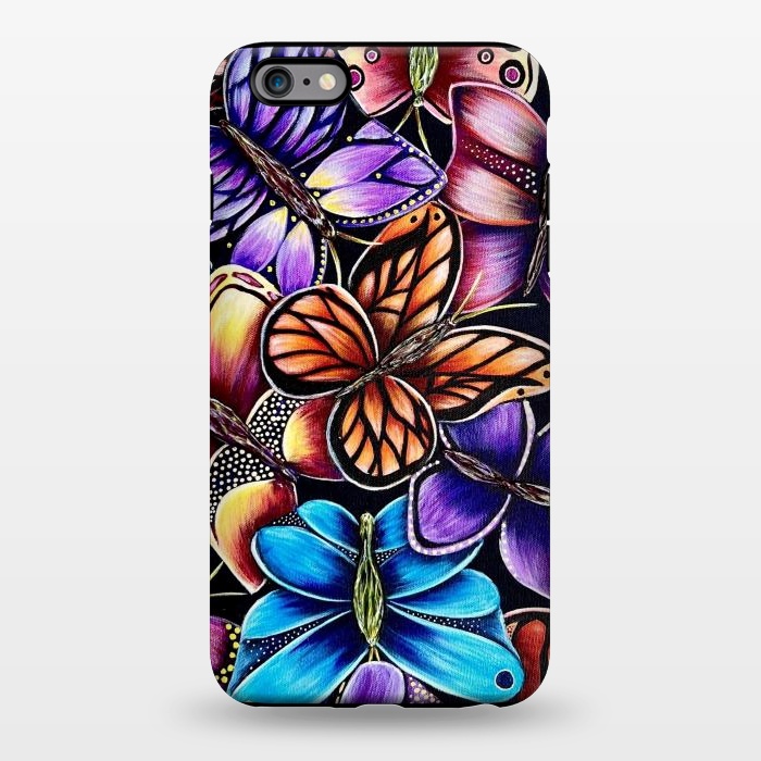 iPhone 6/6s plus StrongFit Butterflies by Denise Cassidy Wood