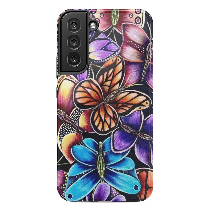 Galaxy S22 plus StrongFit Butterflies by Denise Cassidy Wood