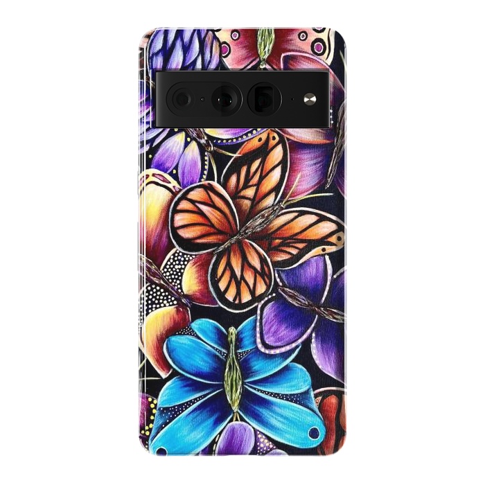 Pixel 7 Pro StrongFit Butterflies by Denise Cassidy Wood