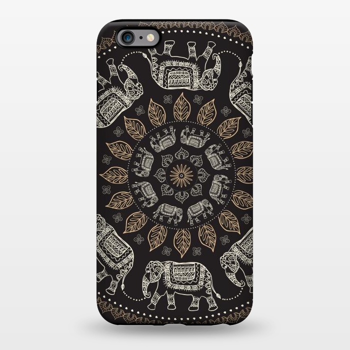 iPhone 6/6s plus StrongFit Elephant mandalas by Laura Grant