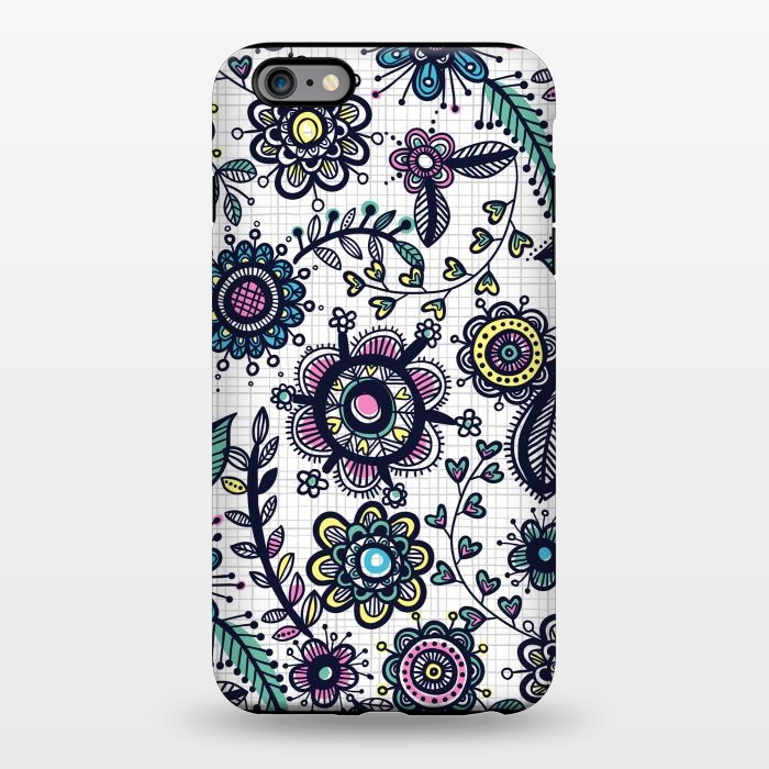 iPhone 6/6s plus StrongFit linea floral by Laura Grant