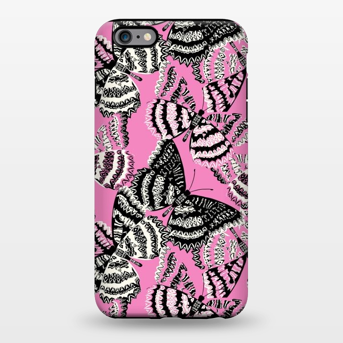 iPhone 6/6s plus StrongFit Tribal butterfly by Laura Grant