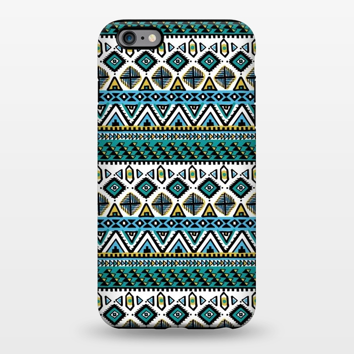iPhone 6/6s plus StrongFit Tribal stripe by Laura Grant