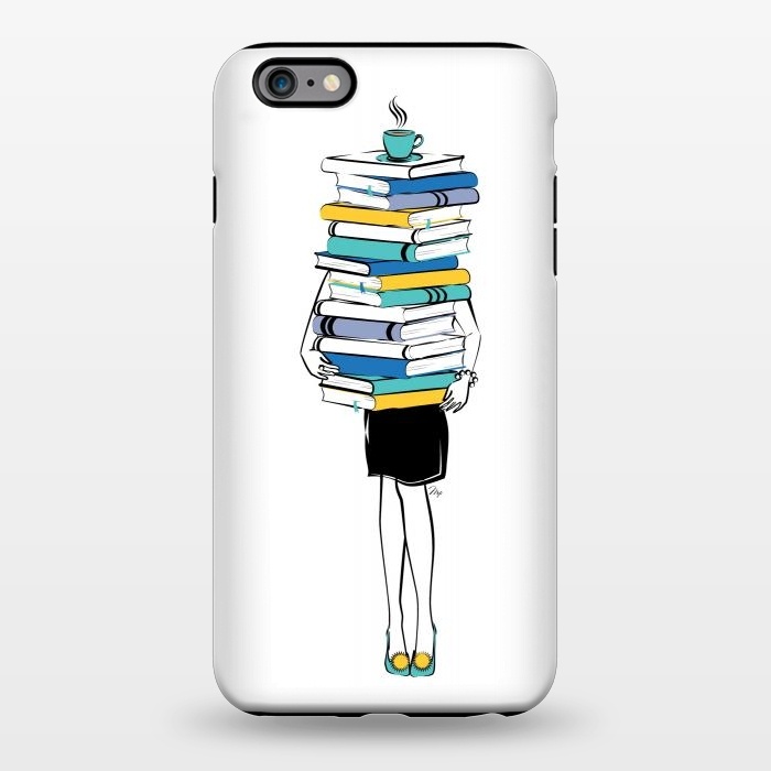 iPhone 6/6s plus StrongFit Book Worm by Martina