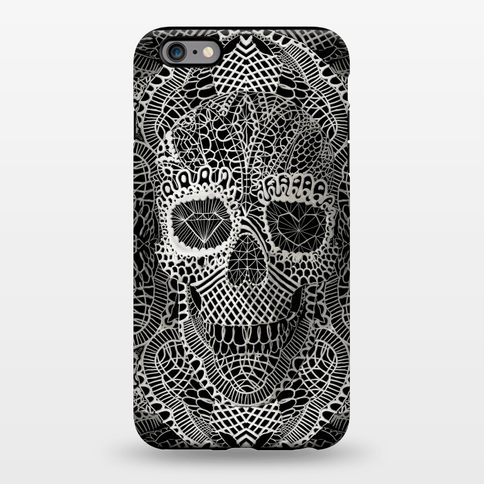 iPhone 6/6s plus StrongFit Lace Skull by Ali Gulec