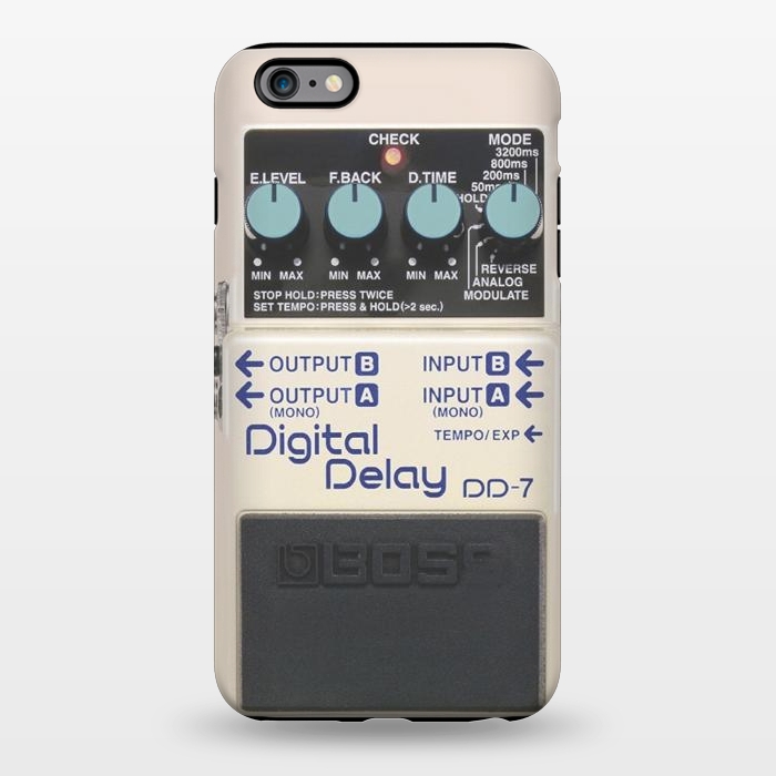 iPhone 6/6s plus StrongFit CASE DIGITAL DELAY by Diego Tirigall
