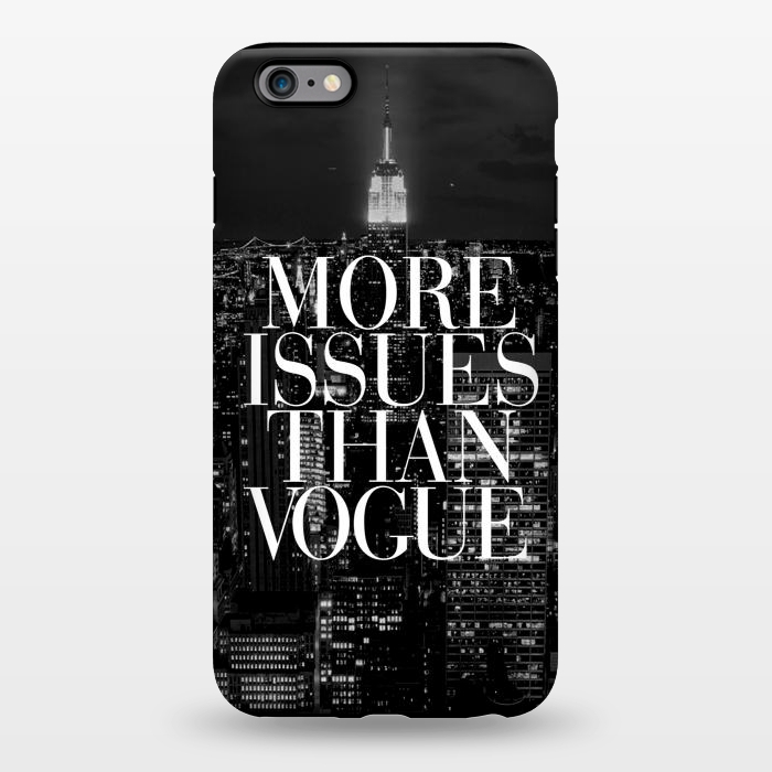 iPhone 6/6s plus StrongFit Siphone vogue issues nyc skyline by Rex lambo