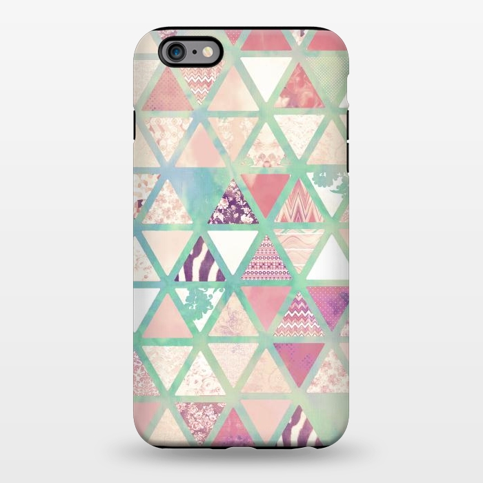 iPhone 6/6s plus StrongFit Triangles sc by Girly Trend
