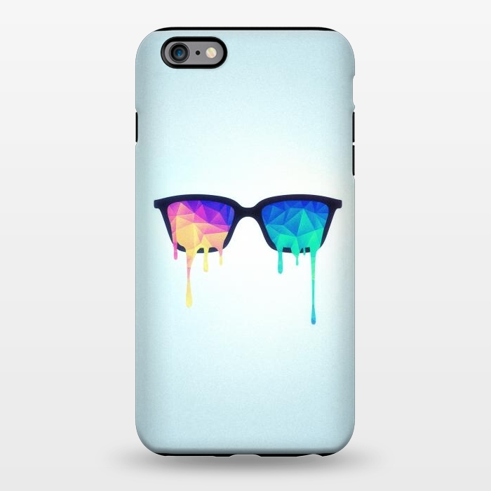 iPhone 6/6s plus StrongFit Psychedelic Nerd Glasses with Melting lsdtrippy by Philipp Rietz