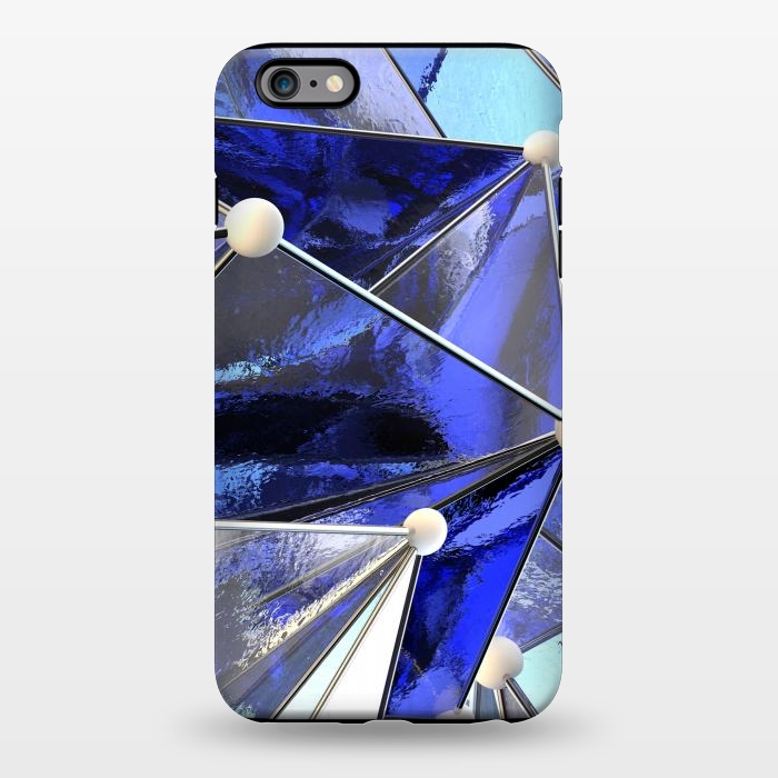 iPhone 6/6s plus StrongFit Blue Glass by Adoryanti