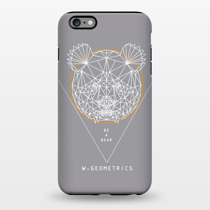 iPhone 6/6s plus StrongFit Bear by W-Geometrics