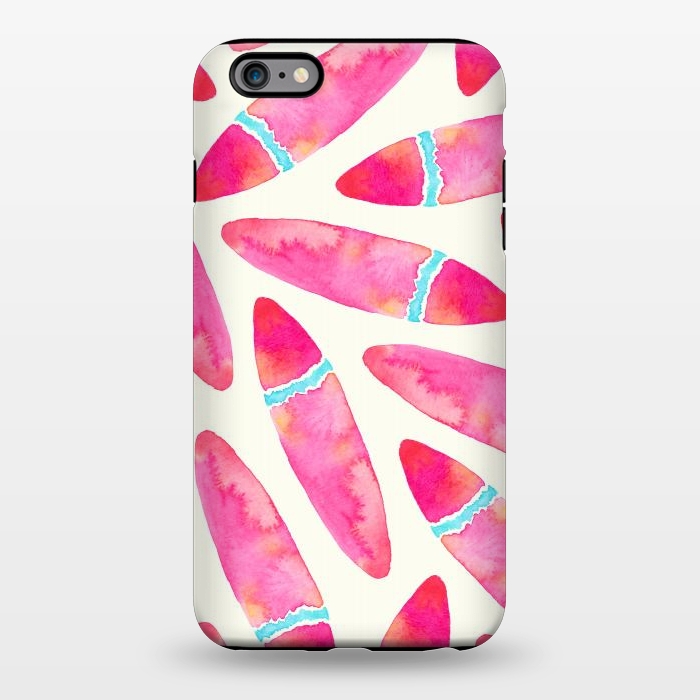 iPhone 6/6s plus StrongFit Pink Surf by Amaya Brydon