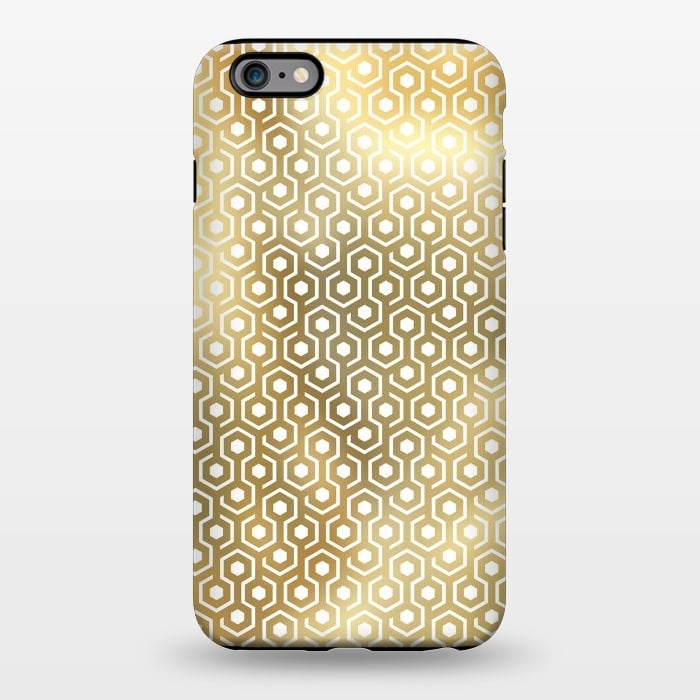 iPhone 6/6s plus StrongFit Gold Geometry by M.O.K.