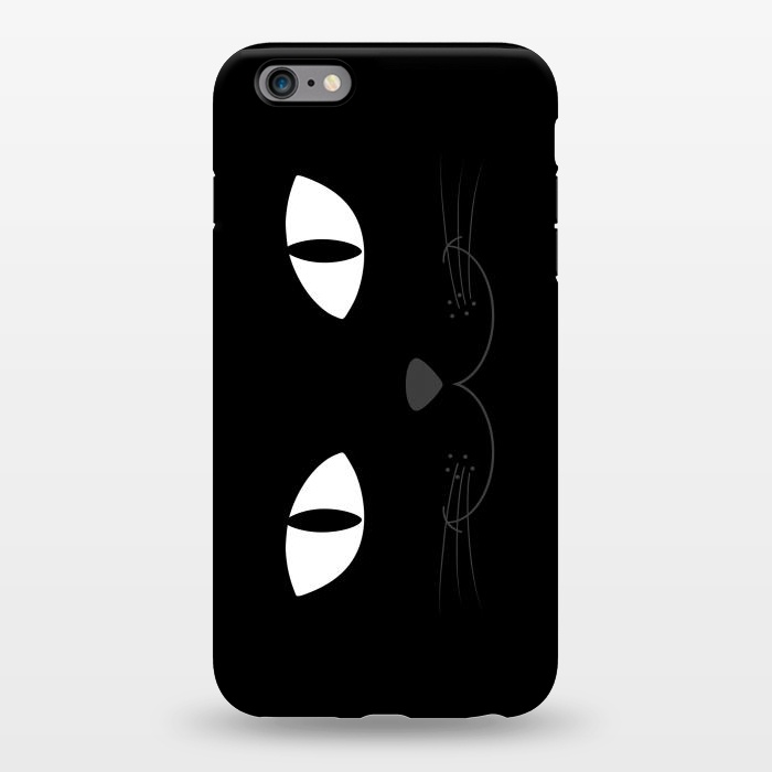 iPhone 6/6s plus StrongFit Black Cat by Mitxel Gonzalez