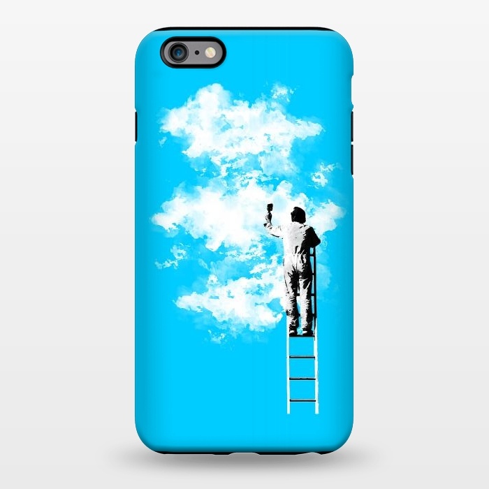 iPhone 6/6s plus StrongFit Painting clouds by Mitxel Gonzalez
