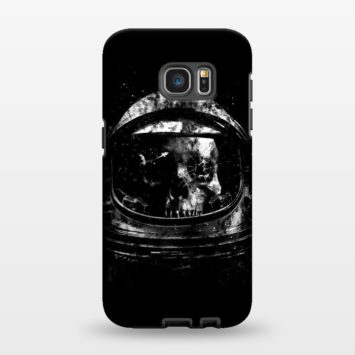 Galaxy S7 EDGE StrongFit The Space Traveler by Mitxel Gonzalez