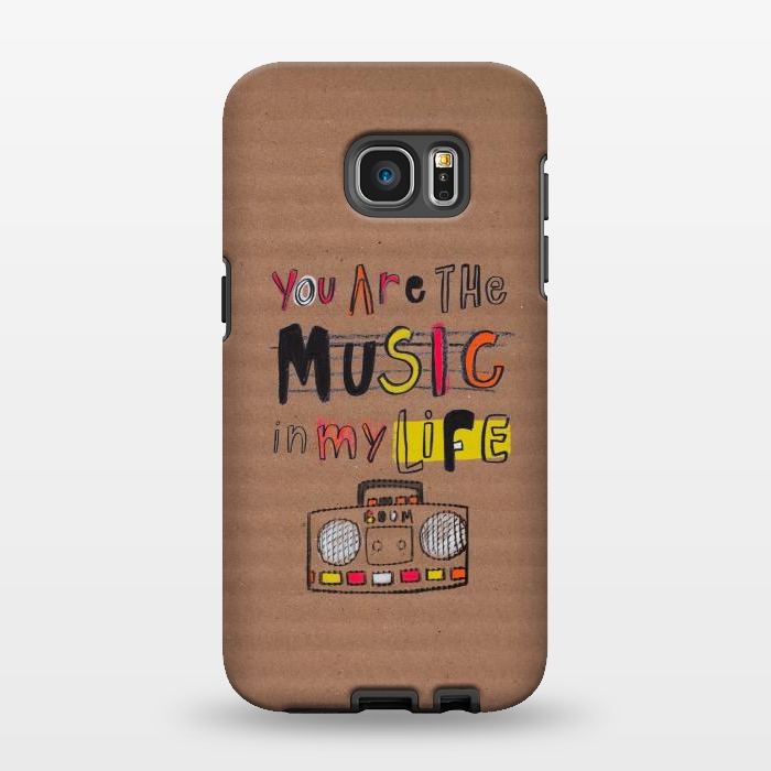 Galaxy S7 EDGE StrongFit You are the Music by MaJoBV