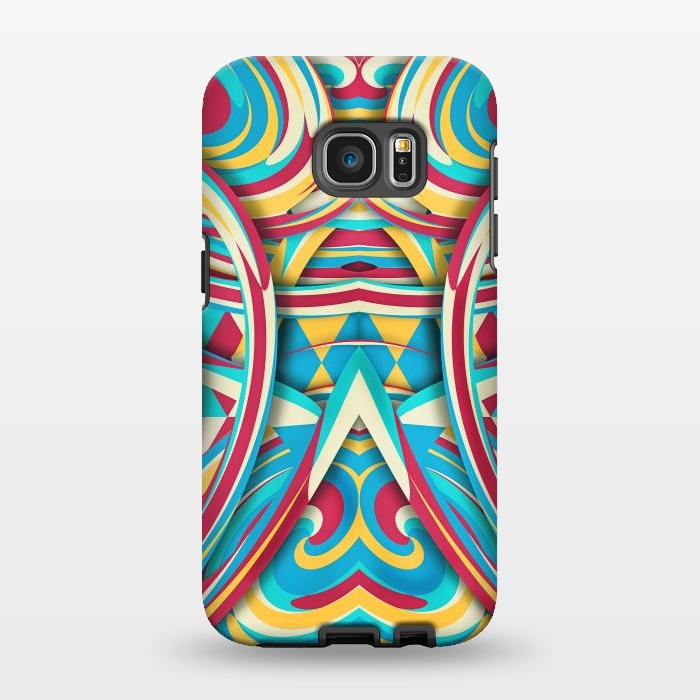 Galaxy S7 EDGE StrongFit Spiral Color by Eleaxart
