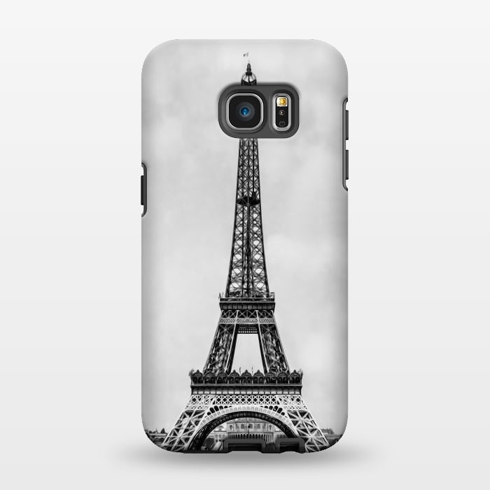 Galaxy S7 EDGE StrongFit Tour Eiffel Retro by Bruce Stanfield