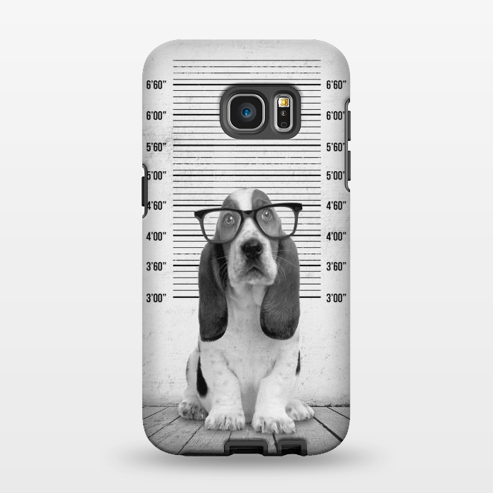 Galaxy S7 EDGE StrongFit Guilty Puppy by Sebastian Parra