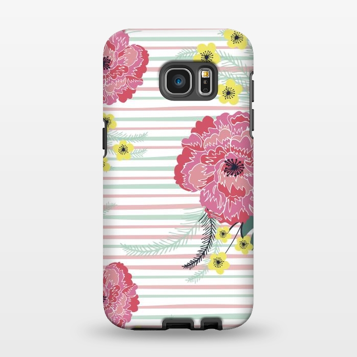 Galaxy S7 EDGE StrongFit Tea Party by Alice Perry Designs