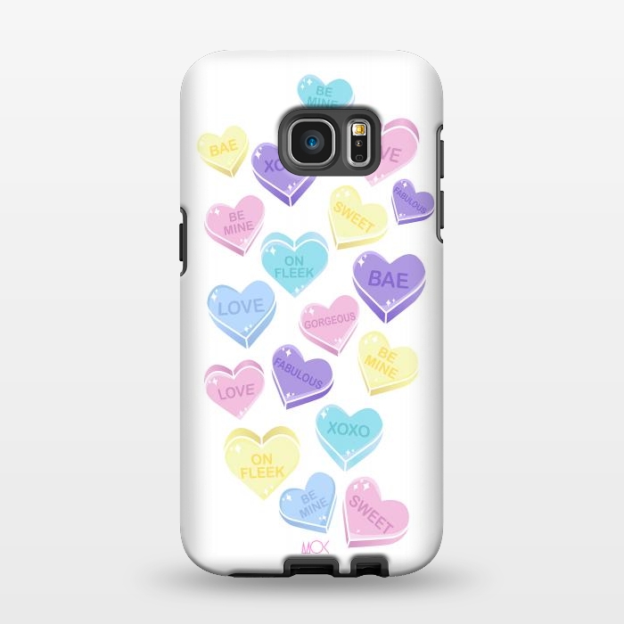 Galaxy S7 EDGE StrongFit Heart Candy by M.O.K.