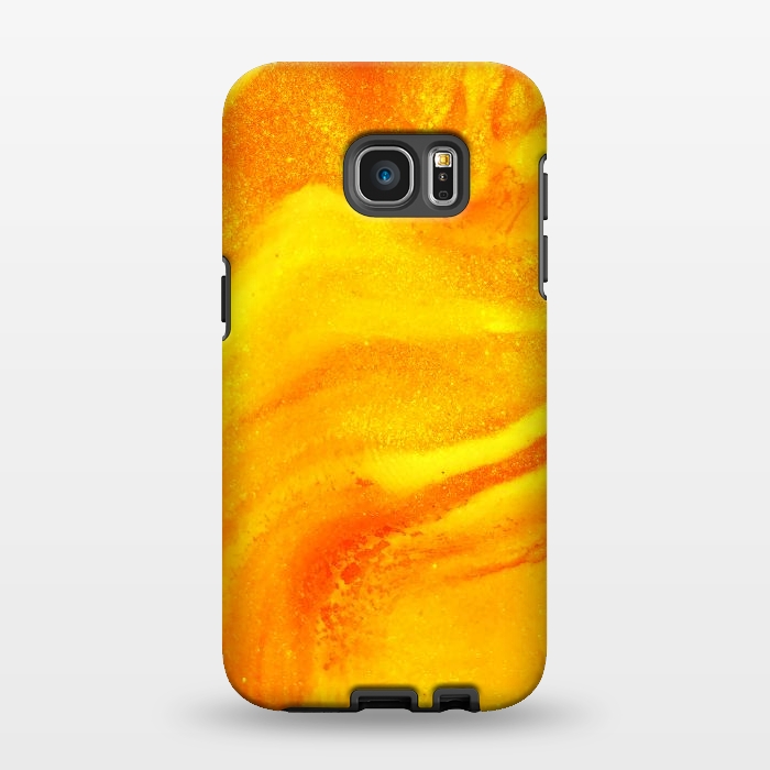 Galaxy S7 EDGE StrongFit Citrus by Ashley Camille