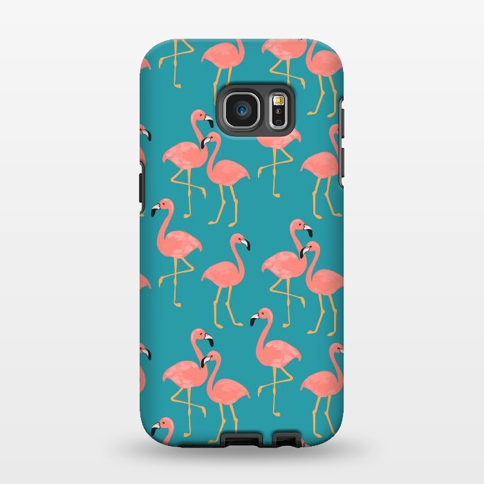 Galaxy S7 EDGE StrongFit Flamingo by Leska Hamaty