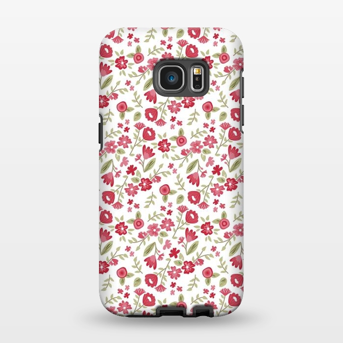 Galaxy S7 EDGE StrongFit Floral by Leska Hamaty