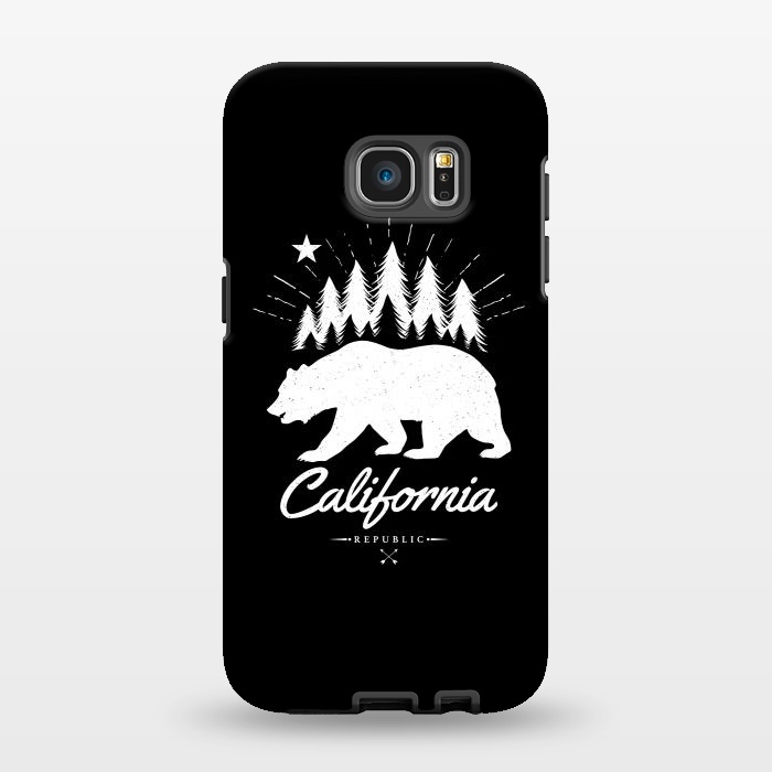 Galaxy S7 EDGE StrongFit California Republic by Mitxel Gonzalez